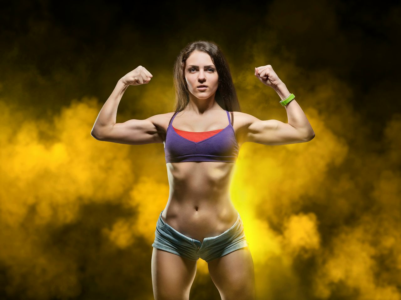 Athletic girls in Zhaotong